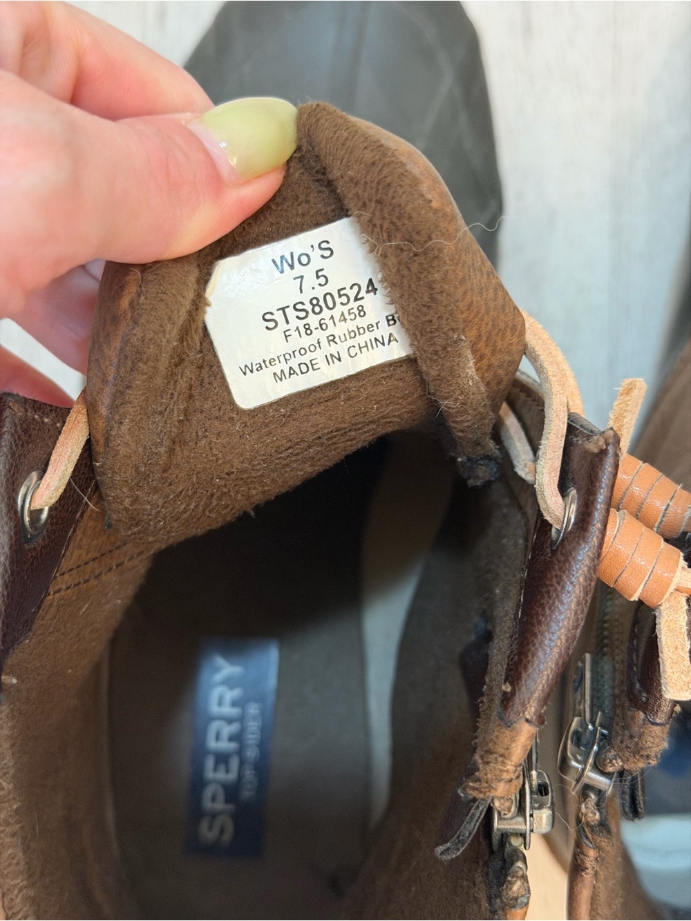 Sperry Duck Boots size 7.5 - Picture 7 of 7